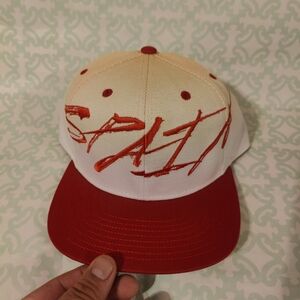Adidas 2014 FIFA World Cup "Spain" snapback hat. 